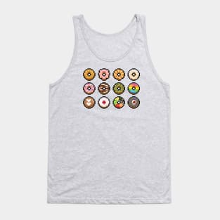 Pixel Donuts (Ver.2) Tank Top